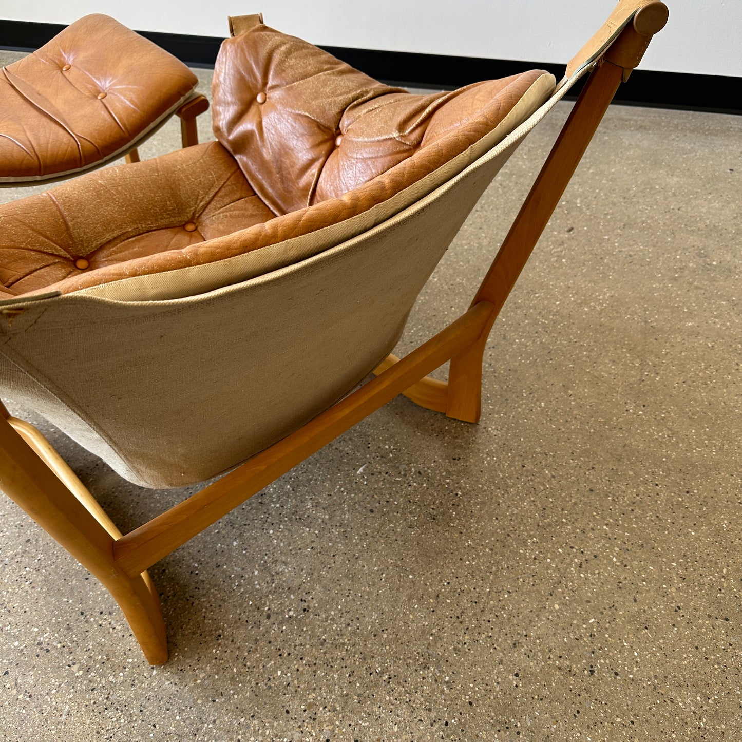 Trega Lounge Chair & Ottoman by Tormod Alnaes for Sørliemøbler