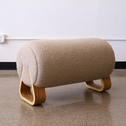 Marshmallow Ottoman, made to order