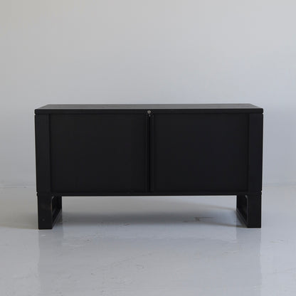 Ebonized Oak Danish Cabinet #1
