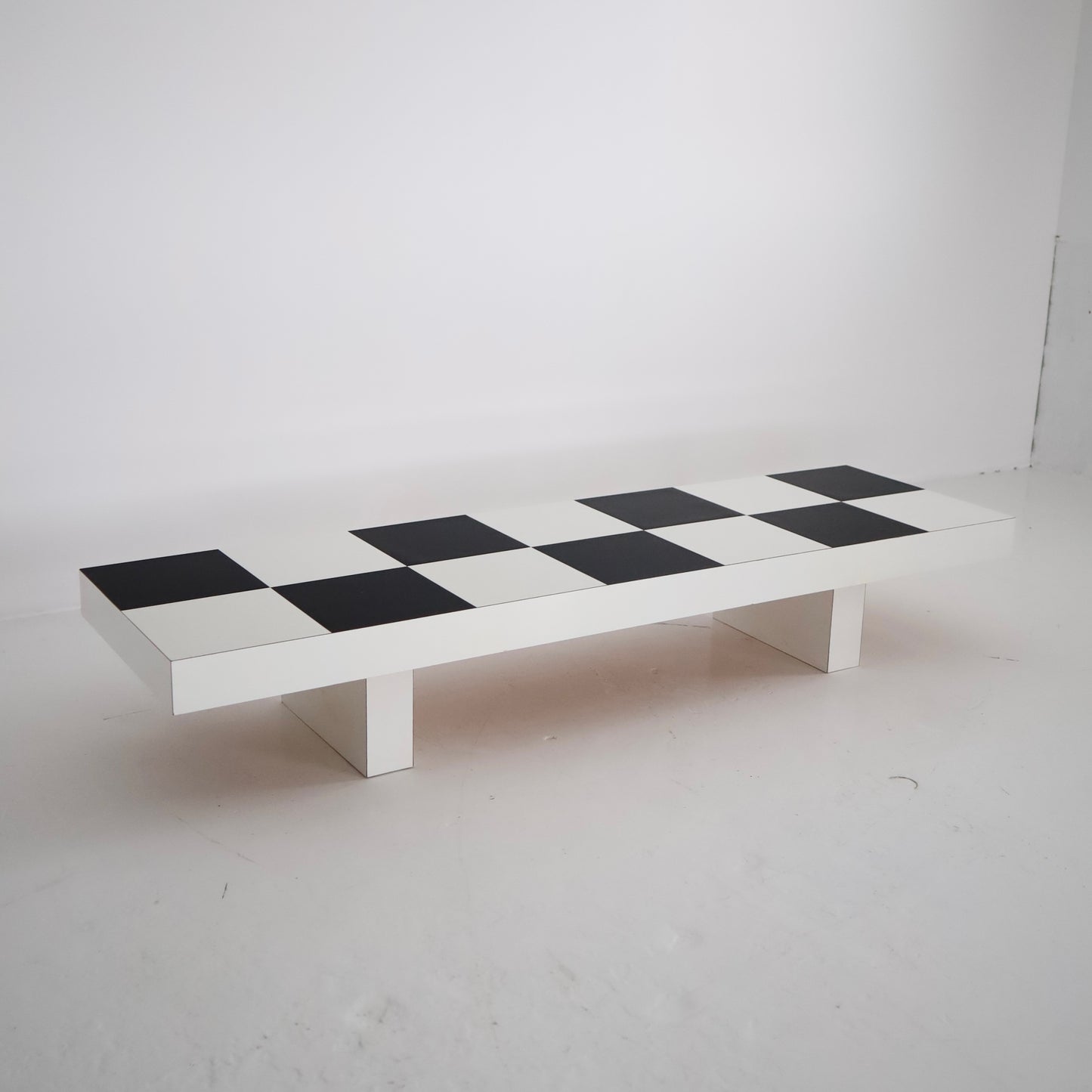 1970s Checkerboard Coffee Table