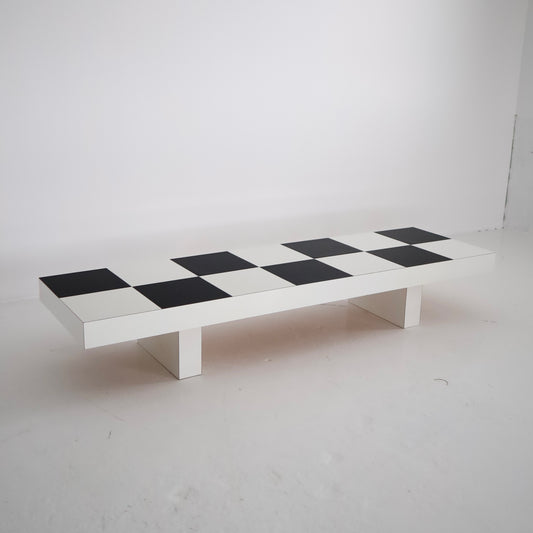 1970s Checkerboard Coffee Table