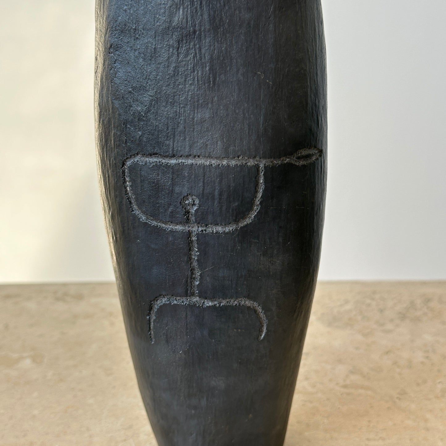 Raku-fired Small Vase