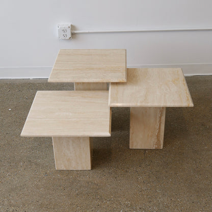 Travertine Nesting Tables