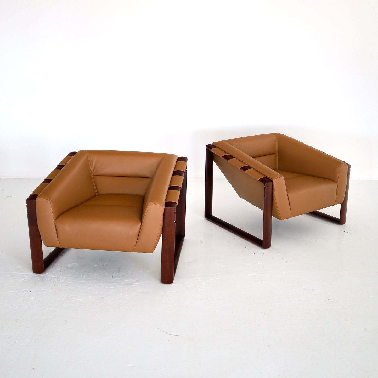 Percival Lafer “MP-117” Chairs, a pair