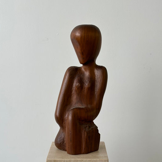 Wooden Figural Sculpture