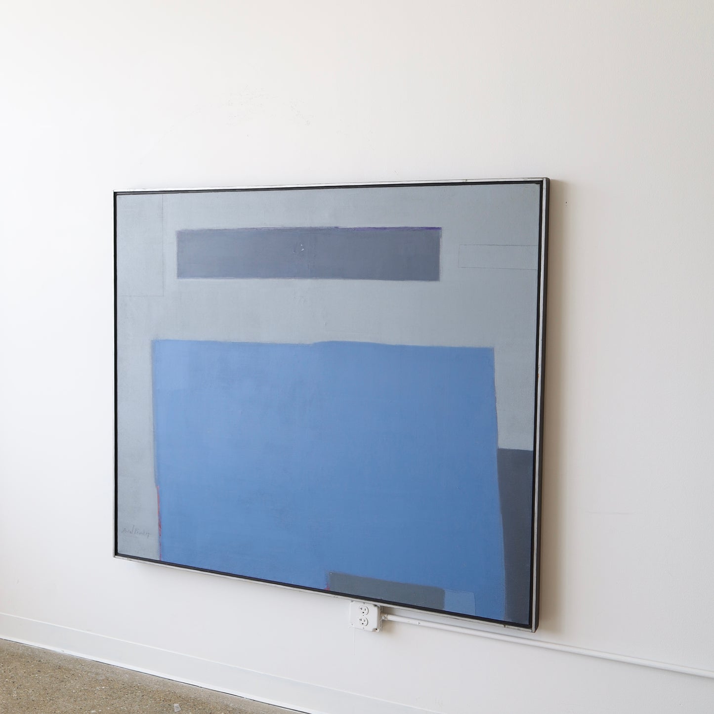 Monumental David Feinberg Painting, 1973