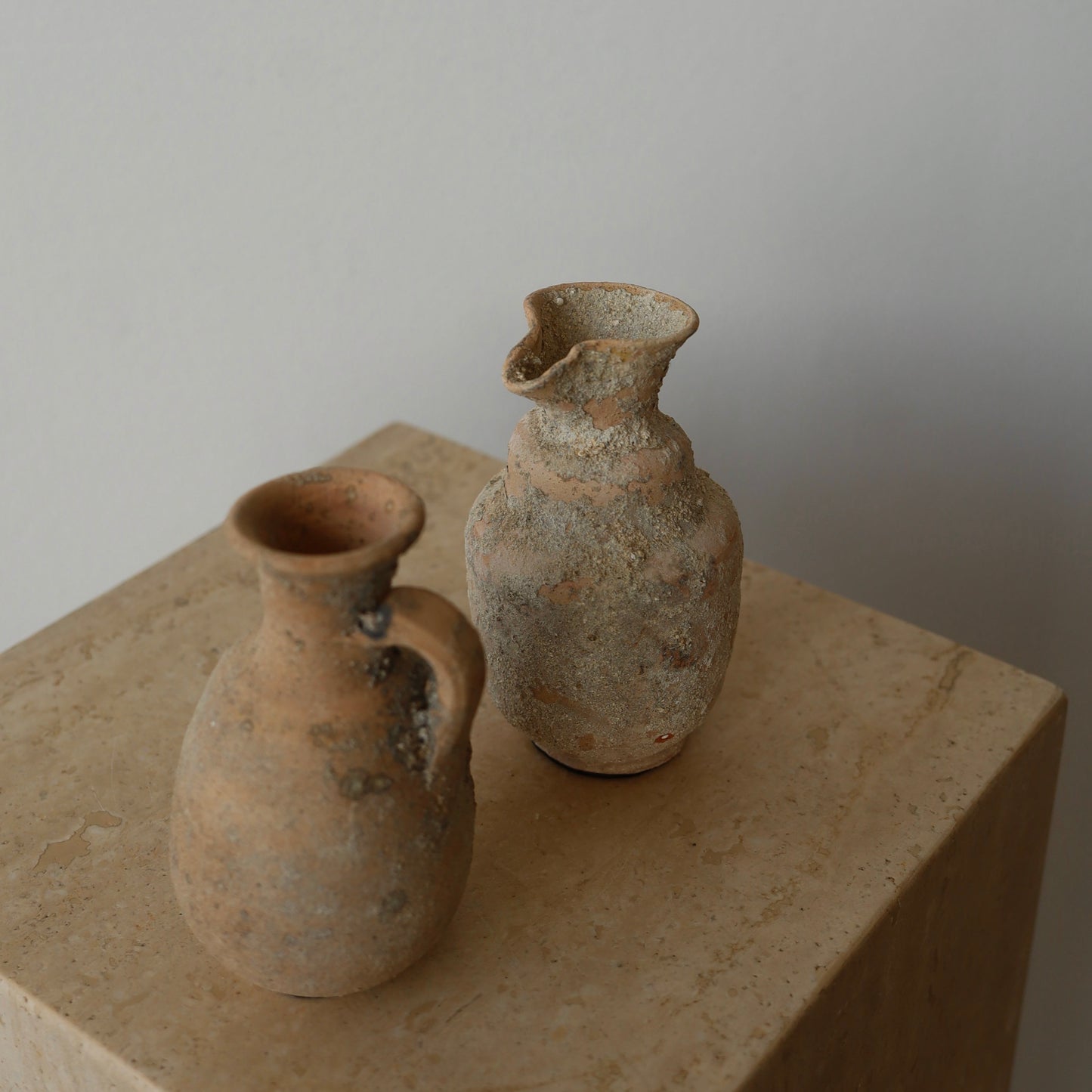 Vintage Ceramic Vessel, a pair