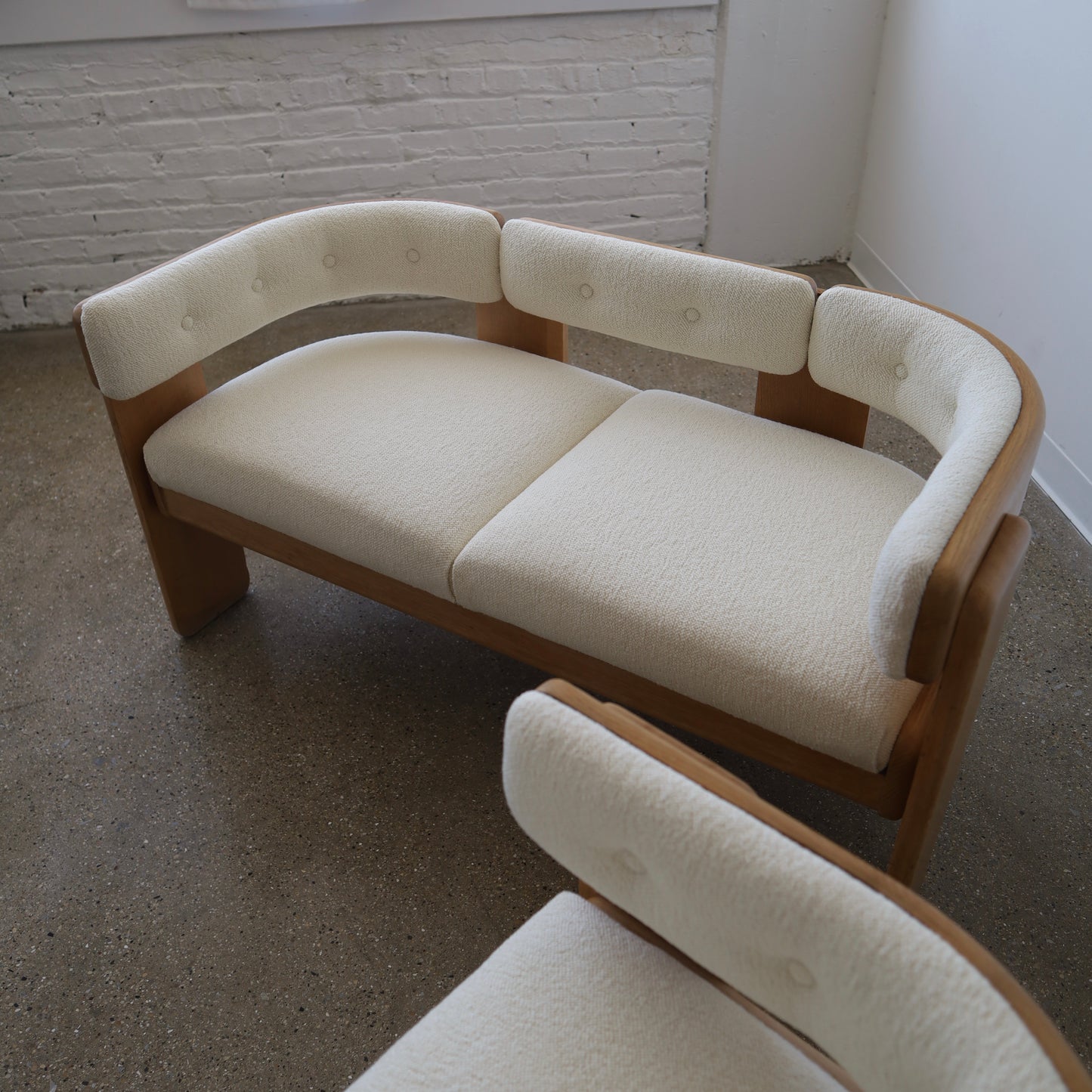 Jens Risom Loveseats, a pair
