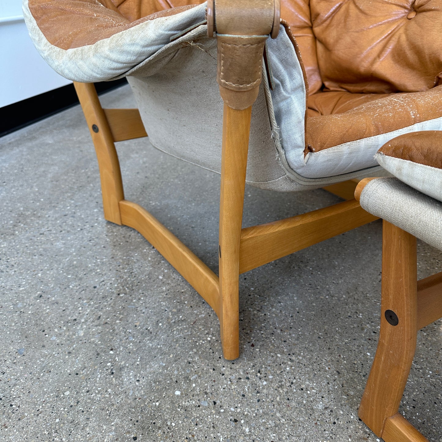 Trega Lounge Chair & Ottoman by Tormod Alnaes for Sørliemøbler