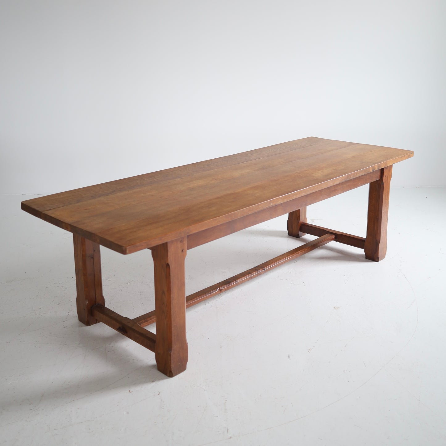 Monumental Dutch Oak Dining Table