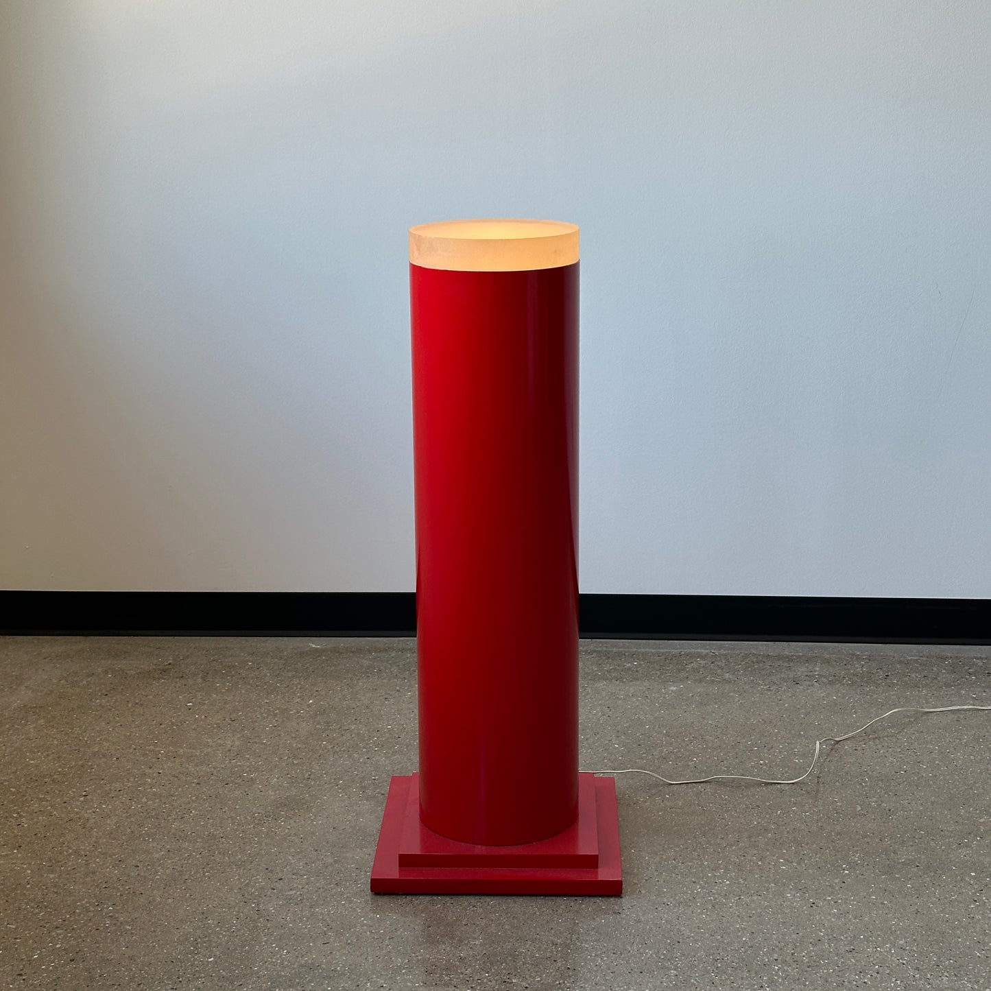 Red Postmodern Floor Lamp