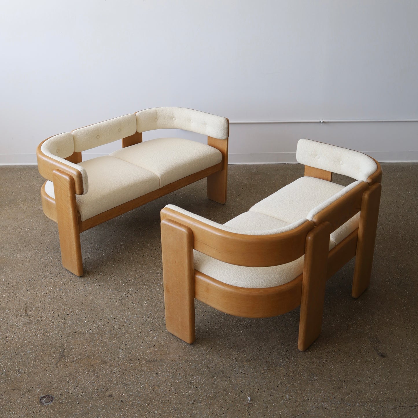 Jens Risom Loveseats, a pair