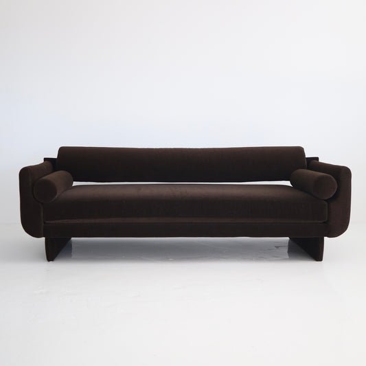 Vladimir Kagan “Matinee” Sofa in 100% Alpaca