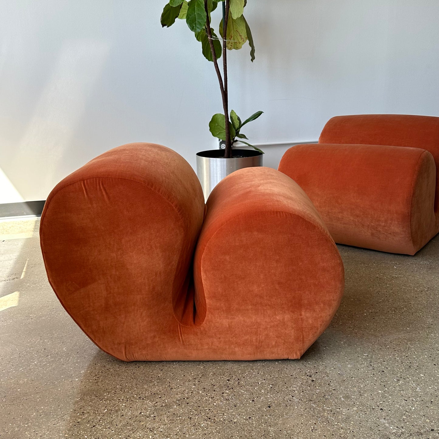 Vintage Italian Chairs, a pair