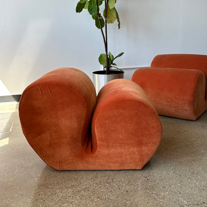 Vintage Italian Chairs, a pair