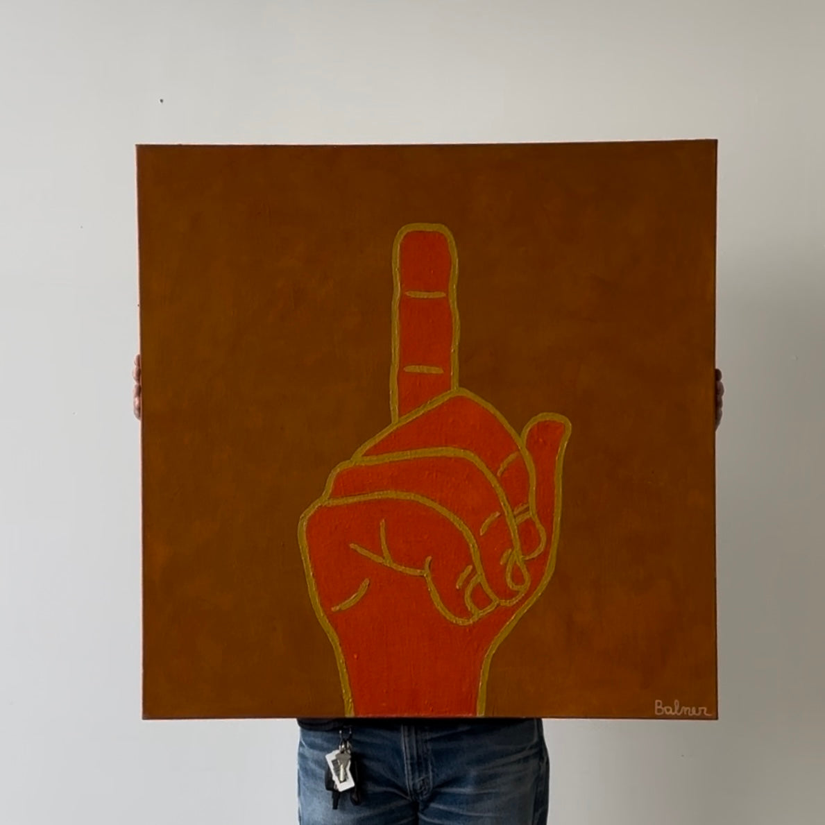 G. David Balmer Vintage Painting