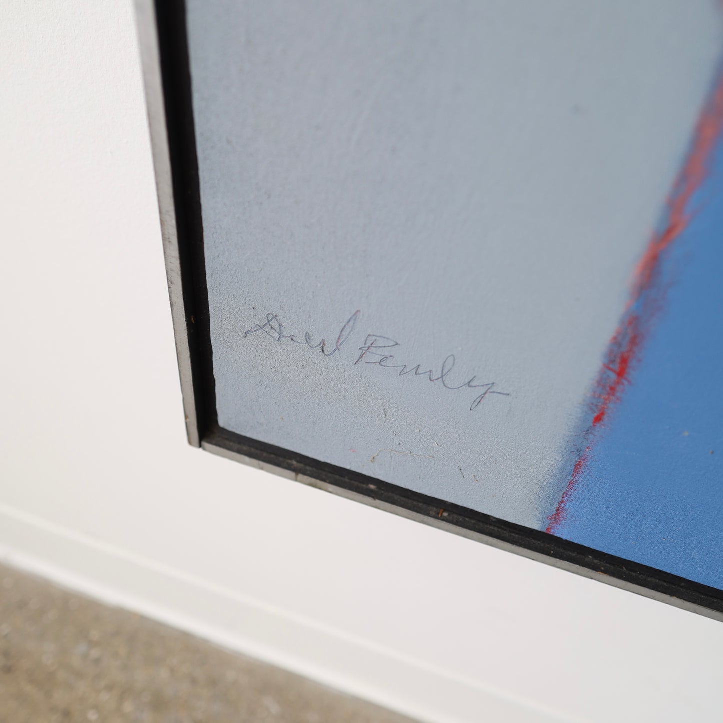 Monumental David Feinberg Painting, 1973