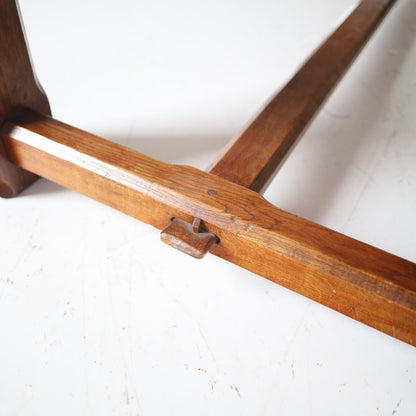Monumental Dutch Oak Dining Table