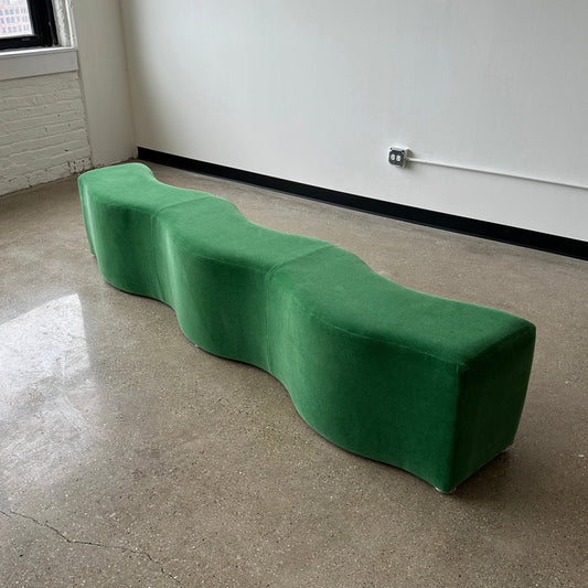 Ripple Bench by Laurinda Spear