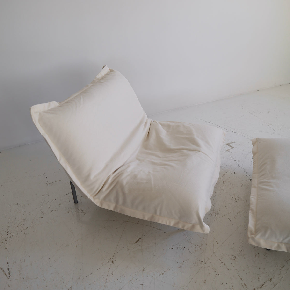 Pascal Mourgue “Calin” Chair + Ottoman