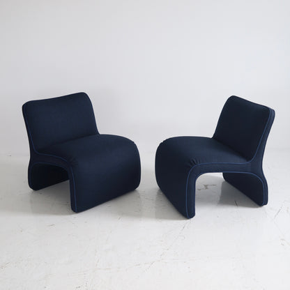 Slipper Chairs by Preview, a pair