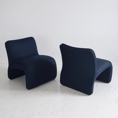 Slipper Chairs by Preview, a pair