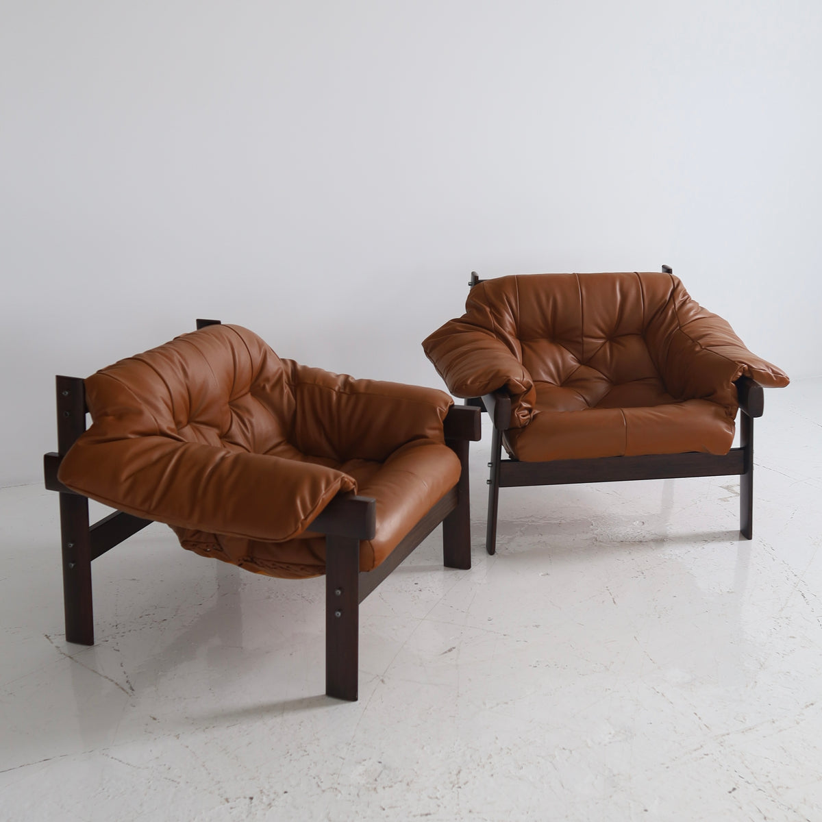 Percival Lafer “MP-41” Chairs, a pair