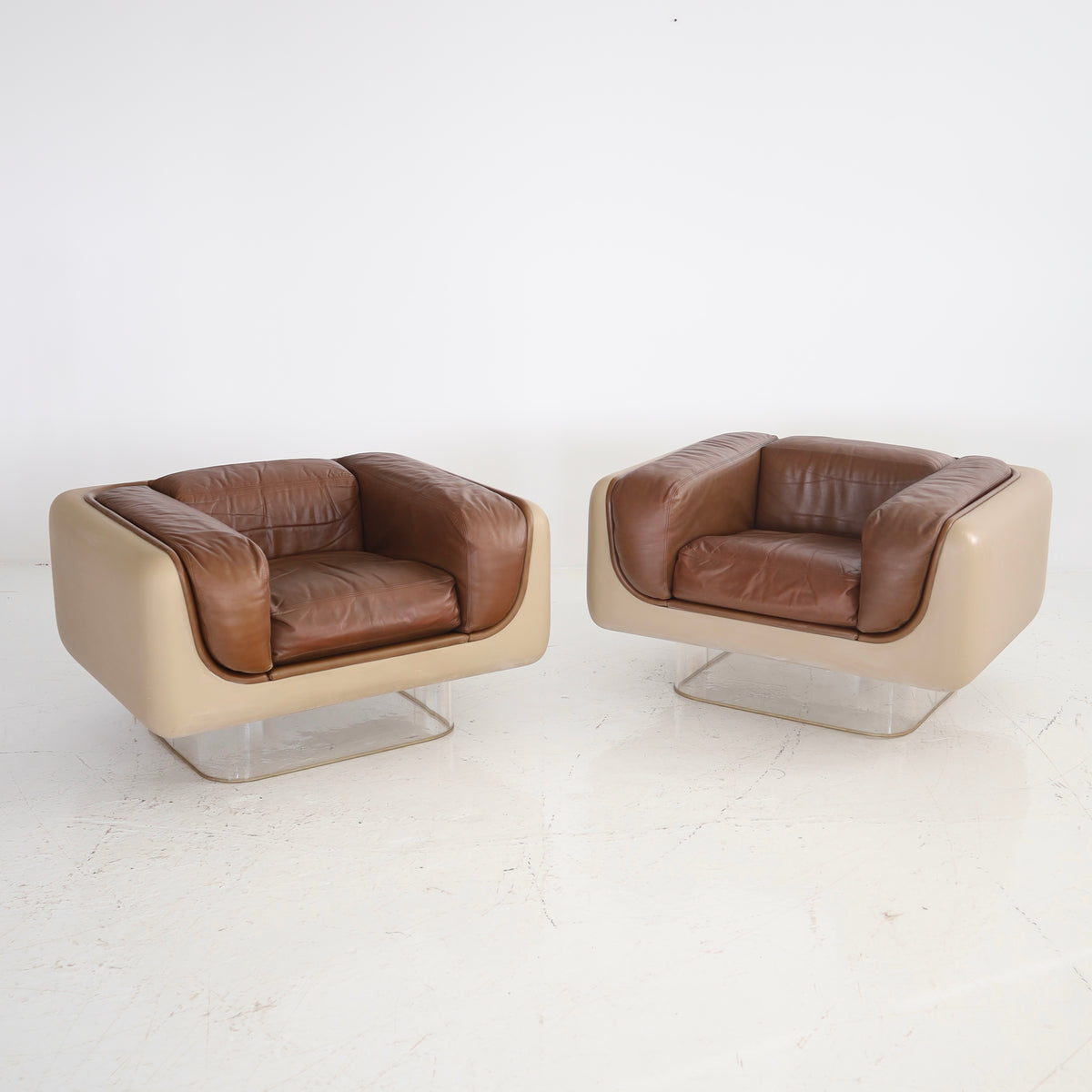 William Andrus Chairs, a pair