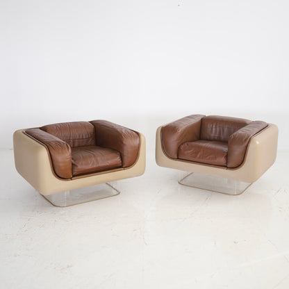 William Andrus Chairs, a pair