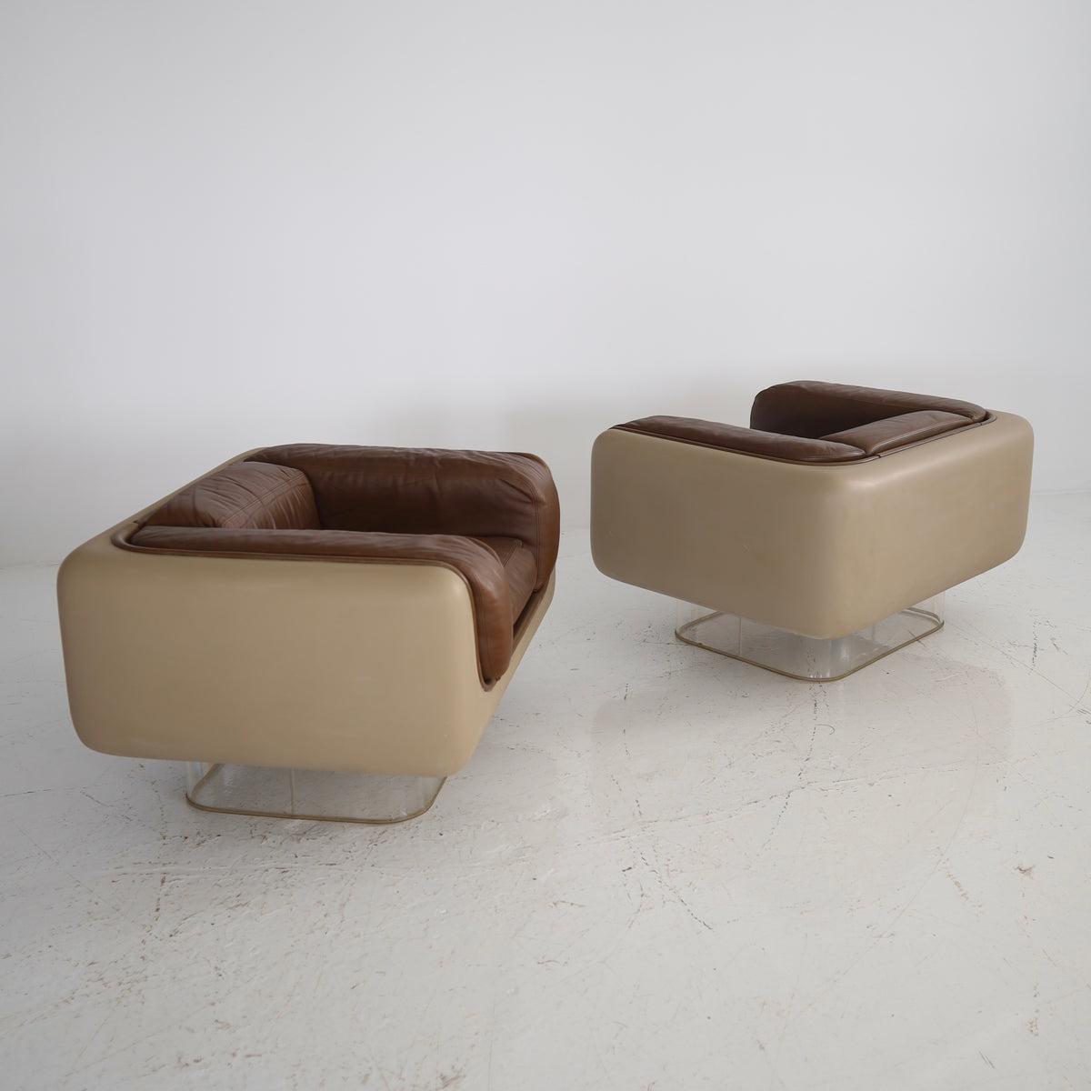 William Andrus Chairs, a pair