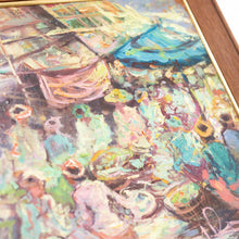 Load image into Gallery viewer, Colorful Vintage Oil Painting
